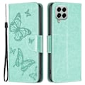 Pikkukuva 1 / 2: Butterfly Samsung Galaxy M33 5G nahkakotelo - Vihreä Green