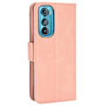 Pikkukuva 2 / 2: Motorola Edge 30 moderni nahkainen lompakkokotelo - Pinkki Pink