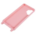 Pikkukuva 3 / 6: Ohut TPU-kotelo, jossa on mattapinta ja säädettävä hihna Samsung Galaxy A32 - Pinkki Pink