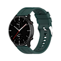 Miniatyrbild 2 av 2: 22mm silicone watchband for Amazfit devices - Dark Green Grön