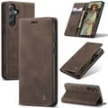 Miniatyrbilde 1 av 2: CaseMe Samsung Galaxy A36 vintage-etui - Kaffe Brown