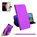 Miniatyrbillede 1 af 2: Mirror OnePlus Nord N100 flip etui - lilla Purple