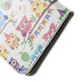 Pikkukuva 2 / 2: Moberg Samsung Galaxy S6 Nahkakotelo Korttitaskuilla - Useiden Pöllöt Multicolor