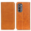 Miniatyrbillede 1 af 2: Flip Etui med Pung i Ægte Læder til Motorola Moto Edge 2022 - Brun Brown