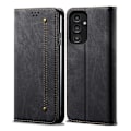 Miniatyrbillede 1 af 2: Jeans Samsung Galaxy A14 Flip Etui - Sort Black