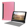 Miniatyrbild 1 av 2: Lenovo Tab 3 Plus 10 PU-flipfodral i läder - Rosa Rosa