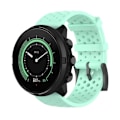 Pikkukuva 1 / 2: Suunto Spartan Sport Wrist HR Baro / 9 / D5 silikoninen rannekellonauha - Syaani Green
