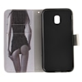 Miniatyrbillede 2 af 2: Samsung Galaxy J3 (2017) Holdbart læder etui - Sexy Multicolor