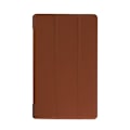 Pikkukuva 1 / 2: Gaarder Lines Lenovo Tab A8-50 Nahkakotelo Standillä - Ruskea Brown