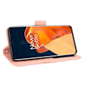 Miniatyrbillede 2 af 2: Modern-styled Læder Pung Etui til Oneplus 9 Pro - Lyserød Pink