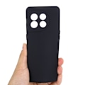 Pikkukuva 5 / 6: Matta nestesilikoninen kuori OnePlus 11 - Musta Black