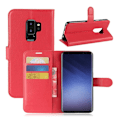 Pikkukuva 1 / 2: Samsung Galaxy S9 Plus litsipintainen suojakotelo - Punainen Red