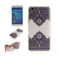 Pikkukuva 1 / 2: Huawei Y6 II Suojaava Kuori - Symmetrinen Kukka Kuvio Multicolor