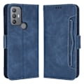 Pikkukuva 1 / 2: Moderni Nahkalaukku For Tcl 306 / 305 / 30e / 30se - Sininen Blue