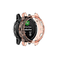 Pikkukuva 1 / 2: Garmin Fenix 5 / 5 Plus läpinäkyvä suojus - Läpinäkyvä Vaaleanpunainen Pink