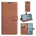 Miniatyrbillede 2 af 2: Wallet-style Læder Etui til Nokia G20 - Brun Brown