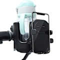 Miniatyrbillede 1 af 2: Universal klapvognstelefonholder - Sort Black