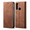 Pikkukuva 2 / 2: Jeans Xiaomi Redmi Note 8 Flip kotelot - Kahvi Brown