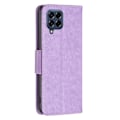 Pikkukuva 2 / 2: Butterfly Samsung Galaxy M53 5G nahkakotelo - Violetti Purple
