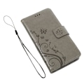 Miniatyrbild 2 av 2: Butterfly läder Samsung Galaxy A5 (2017) fodral - Silver/Grå Silvergrå