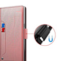 Pikkukuva 2 / 2: Phone Suojakotelo With Make-up Mirror And Slick Design For Samsung Galaxy A51 5G - Ruusukulta Pink