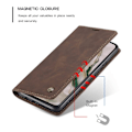Pikkukuva 4 / 6: CaseMe OnePlus Nord vintage-kotelo - Kahvi Brown