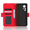 Pikkukuva 4 / 6: Moderni Nahkalaukku For Xiaomi 12T / 12T Pro / K50 Ultra - Punainen Red