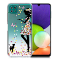 Miniatyrbild 1 av 2: Deco Samsung Galaxy A22 5G skal - Vacker Flicka multifärg