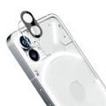 Miniatyrbild 1 av 2: IMAK kameraskydd i glas med linsskydd i akryl för Nothing Phone (1) - Svart Upplaga Transparent
