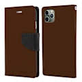 Pikkukuva 2 / 2: MERCURY Fancy Diary - IPhone 11 Pro Max - Ruskea Brown