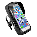 Miniatyrbillede 1 af 2: SZ-B17-3 Universal vandtæt cykelstyrtaske til 5,8" smartphone Black