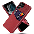 Pikkukuva 1 / 4: Bofink Samsung Galaxy S23 Ultra Card Suojakuori - Punainen Red