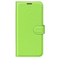Miniatyrbillede 3 af 6: Klassisk Xiaomi Redmi Note 12 Pro Flip Etui - Grøn Green