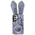 Pikkukuva 1 / 2: Pörröinen kani Samsung Galaxy S22 Ultra kotelot - Tummanharmaa Silver grey