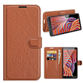 Miniatyrbillede 1 af 2: Klassisk Samsung Galaxy Xcover 5 flip etui - Brun Brown