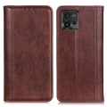 Pikkukuva 1 / 3: Aito nahkakotelo magneettisuljuksella Motorola Moto G72 - Ruskea Brown