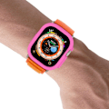 Miniatyrbild 2 av 6: Apple Watch Ultra-överdrag i godisfärg - Rosa Rosa