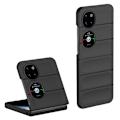 Miniatyrbillede 1 af 2: Blødt grebsformet cover til Huawei P50 - Sort Black