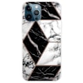 Pikkukuva 1 / 2: Marble design iPhone 14 Pro Max kotelot - Harmaa / Musta / Valkoinen White