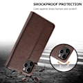 Miniatyrbillede 2 af 2: LC.IMEEKE iPhone 12 Pro Max flip etui - Brun Brown