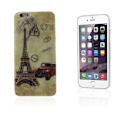 Miniatyrbillede 1 af 2: Westergaard (Eiffeltårn og retrobil) iPhone 6 Plus cover Multicolor