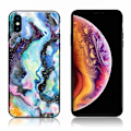 Miniatyrbillede 1 af 2: NXE fleksibelt etui med mønstertryk til iPhone XS Max 6,5 tommer - Style D Multicolor