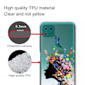 Miniatyrbillede 2 af 2: Deco Samsung Galaxy A22 5G Etui - Blomst og pige Multicolor