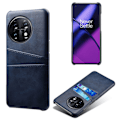 Miniatyrbillede 1 af 4: Dual Card Etui OnePlus 11 - Blå Blue