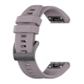Miniatyrbillede 1 af 2: Garmin Fenix 7X / 7X Solar / Tactix 7 silikone-urrem - Lyselilla Purple