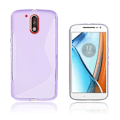 Miniatyrbillede 1 af 2: Lagerlöf bagsidecover til Motorola Moto G4/G4 Plus - Lilla Purple