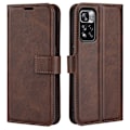 Pikkukuva 1 / 2: Lompakko Nahkakotelo For Xiaomi Redmi Note 11 Pro 5G / 11 Pro Plus 5g - Tumman Ruskea Brown