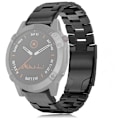 Miniatyrbillede 1 af 3: Urrem i titaniumlegering til Garmin-ur - Sort Black