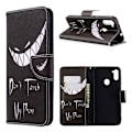 Miniatyrbillede 1 af 2: Wonderland Samsung Galaxy A11 / M11 Etui - Rør ikke ved min telefon Black