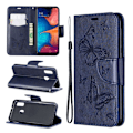 Pikkukuva 1 / 2: Butterfly Samsung Galaxy A20e kotelot - Tummansininen Blue